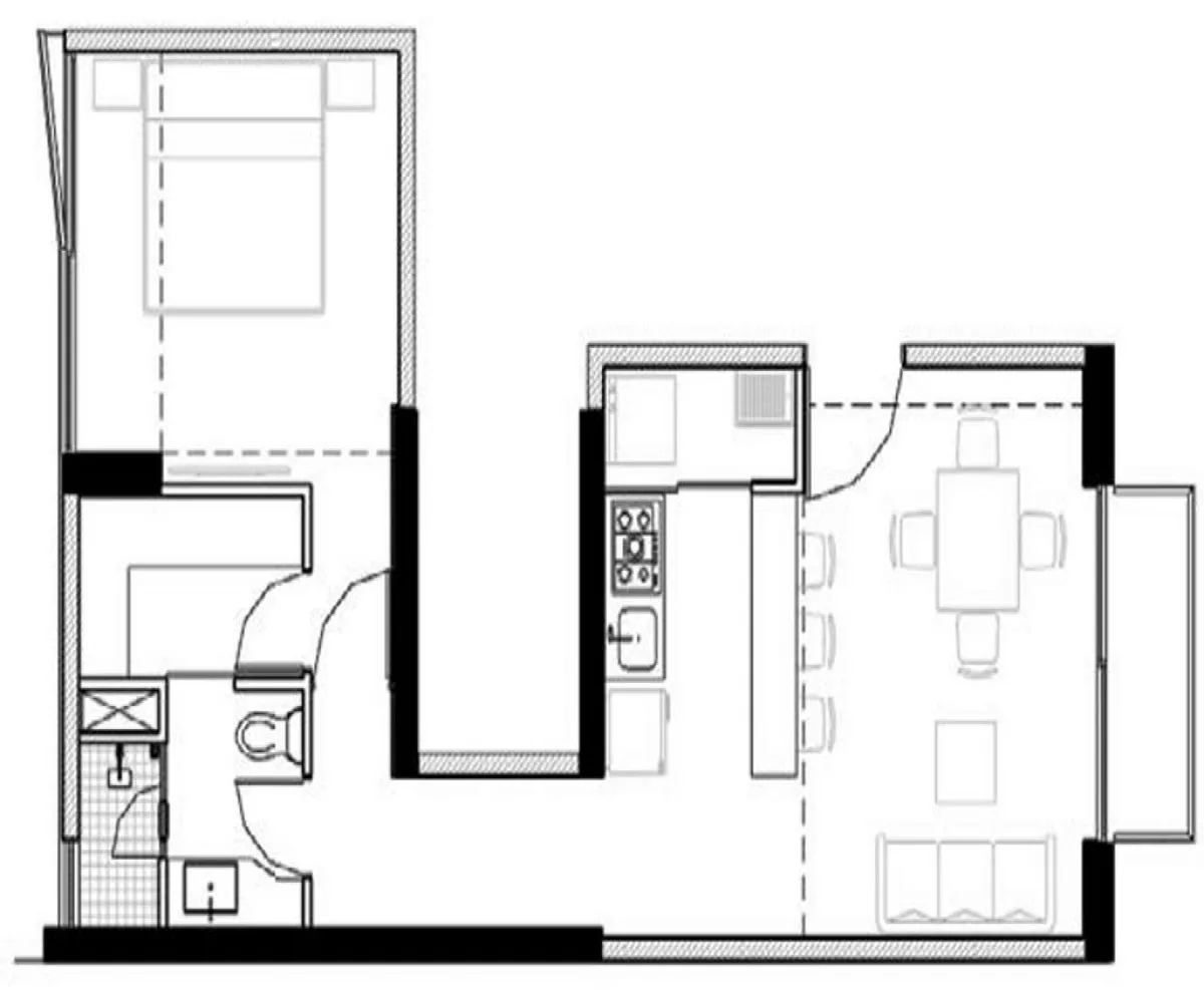 Departamento En PreVenta,Jardines Del Valle,Av. Servidor Publico 1428 2C, Zapopan, Jalisco 45138, 1 Cuarto,1 Baño,Av. Servidor Publico,1,p29DXu1