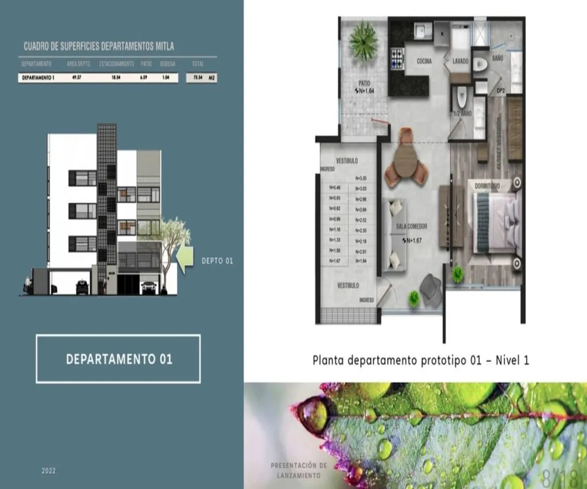 Departamento En Venta,Monumental,Ocosingo 2103 4, Guadalajara, Jalisco 44320, 2 Habitaciones,2 Baños,Ocosingo,2,p1jVL2e