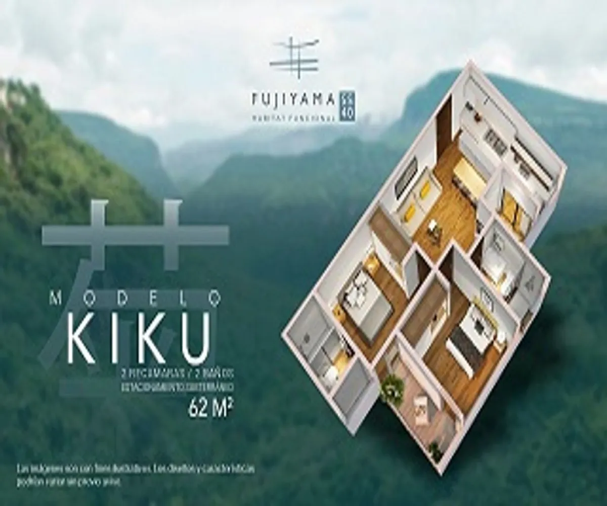 Departamento En PreVenta,Huentitán El Bajo,Volcán Fujiyama 5540, Guadalajara, Jalisco 44250, 2 Habitaciones,2 Baños,Volcán Fujiyama,1,pujiPUo