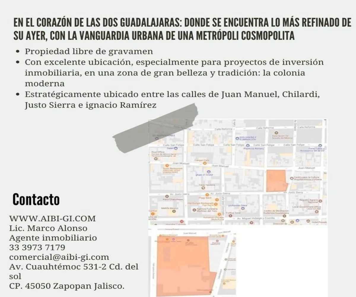 Terreno En Venta,Santa Teresita,calle juan manuel S/N, Guadalajara, Jalisco 44600,calle juan manuel,pcpUtfn