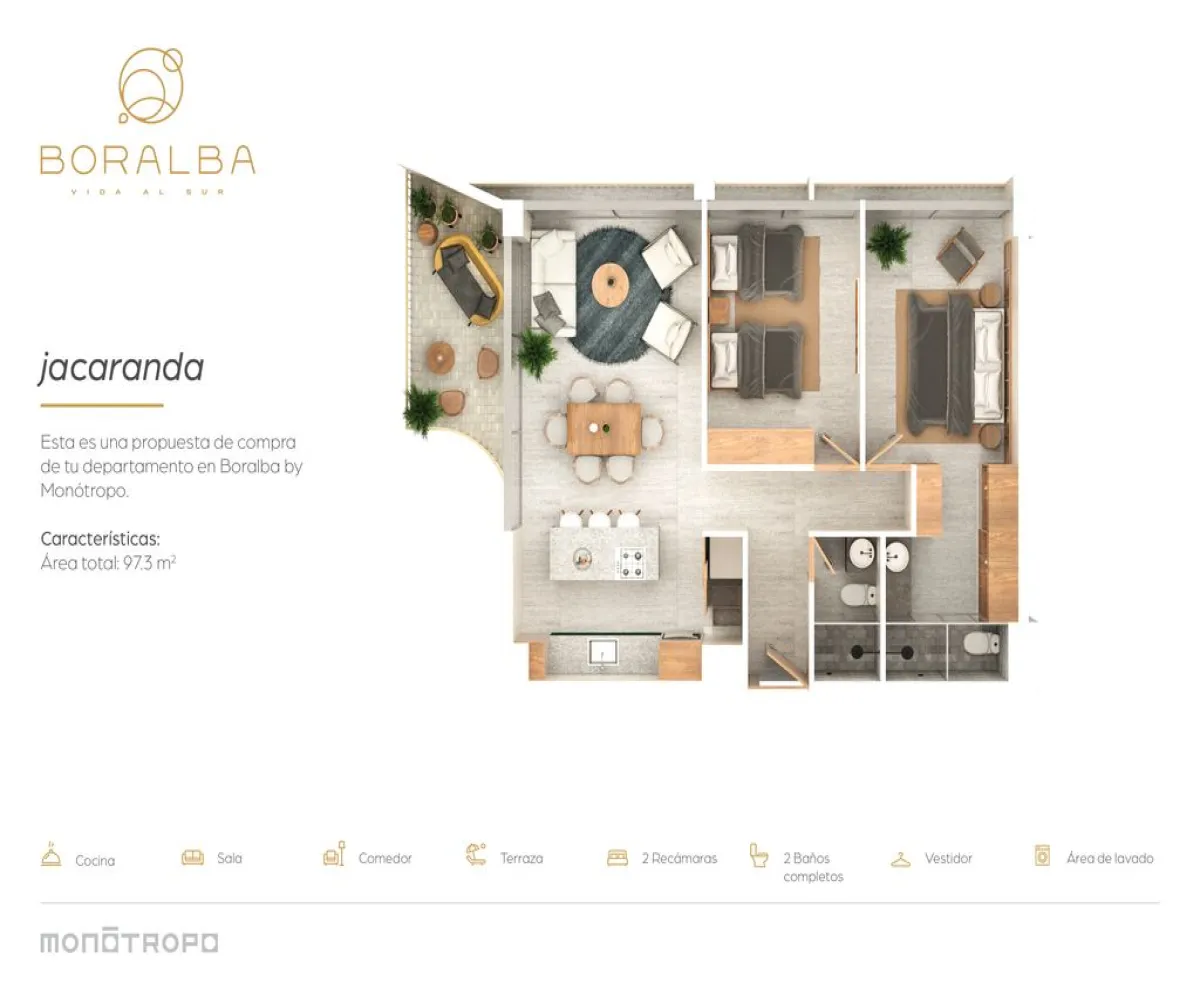 Departamento En PreVenta,La Tijera,17 DE MAYO 12, Tlajomulco de Zúñiga, Jalisco 45647, 2 Habitaciones,2 Baños,17 DE MAYO,1,pEqRq4Z